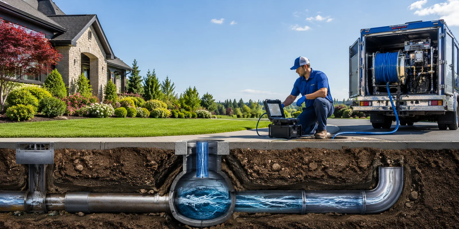 Drainage restoration information for Elberfeld, IN